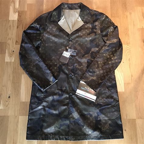 Louis Vuitton supreme raincoat